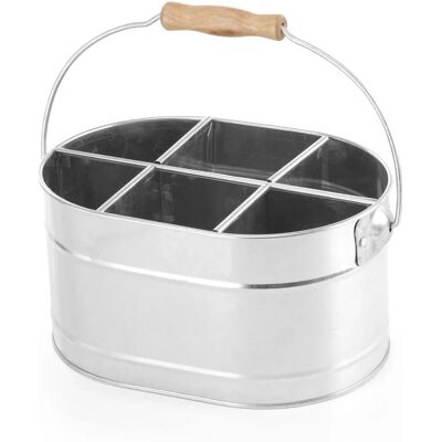 Hendi 425978 Porte-couverts en acier rustique - Accessoire cuisine Hendi 425978 Porte-couverts en acier rustique - Accessoire cuisine