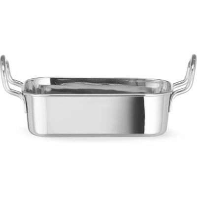 Hendi 426487 Assiette Snack en Acier Inoxydable - 185 x 95 mm - Poêle à Frire Hendi 426487 Assiette Snack en Acier Inoxydable - 185 x 95 mm - Poêle à Frire