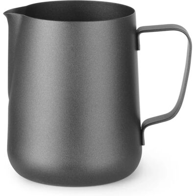 Hendi Milchkännchen - Schwarz - 0,6L Edelstahl Hendi Milchkännchen - Schwarz - 0,6L Edelstahl