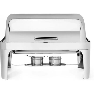 Hendi 470305 Argent Inox Chafing Dish Gastronorm 1/1 - Publicité Hendi 470305 Argent Inox Chafing Dish Gastronorm 1/1 - Publicité