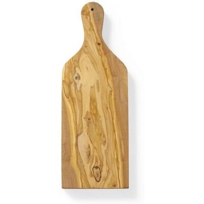 Plateau de service en bois d'olivier Hendi - Grain naturel, Poignée confortable - Service & Coupe Plateau de service en bois d'olivier Hendi - Grain naturel, Poignée confortable - Service & Coupe
