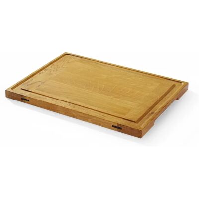 Hendi Eichenholz Servierbrett - 370x270mm - Natürliches Holz - Griffleisten Hendi Eichenholz Servierbrett - 370x270mm - Natürliches Holz - Griffleisten