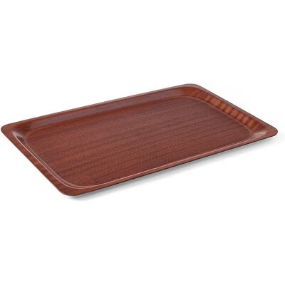 Hendi Mahagoni-Service-Tablett - Rechteckig, 43x61cm Hendi Mahagoni-Service-Tablett - Rechteckig, 43x61cm