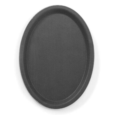 Hendi 508718 Vassoio di Servizio Ovale - Fibra di Vetro - Antiscivolo - Resistente agli Urti Hendi 508718 Vassoio di Servizio Ovale - Fibra di Vetro - Antiscivolo - Resistente agli Urti
