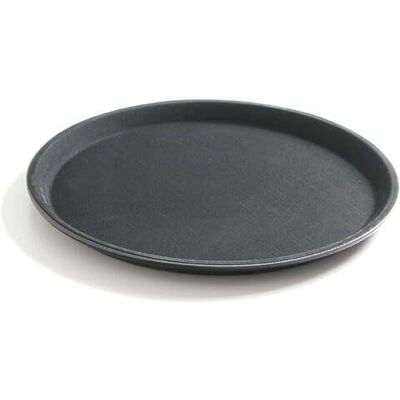 Plato de Servicio Redondo de Fibra de Vidrio - 35cm Plato de Servicio Redondo de Fibra de Vidrio - 35cm