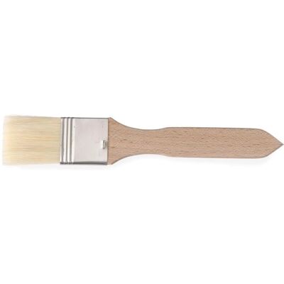Pinceau plat Hendi avec manche en bois - 210x40mm - Publicité Pinceau plat Hendi avec manche en bois - 210x40mm - Publicité