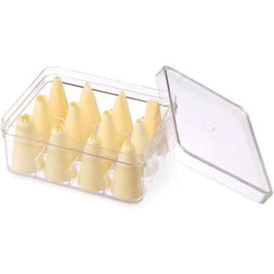 Hendi Modell 551400 Patisserie Spritztüllen-Set - Professionelle Dekoration Hendi Modell 551400 Patisserie Spritztüllen-Set - Professionelle Dekoration