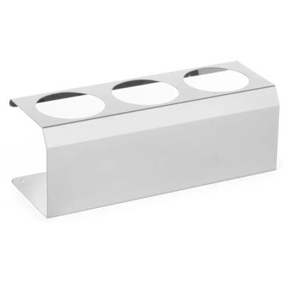 Hendi 557983 Stainless Steel Bottle Carrier - 3 Dispensers Hendi 557983 Stainless Steel Bottle Carrier - 3 Dispensers