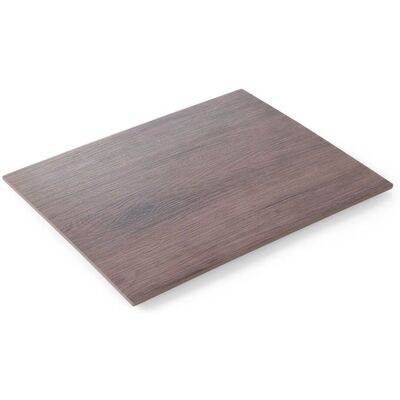 Hendi Eiken Serveerbord - Schokbestendig Melamineschaal Hendi Eiken Serveerbord - Schokbestendig Melamineschaal