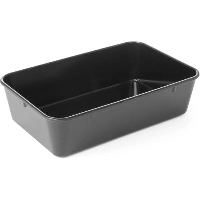 Hendi 568507 Bac à Viande Noir - 300x190mm - Plaque de cuisson Hendi 568507 Bac à Viande Noir - 300x190mm - Plaque de cuisson