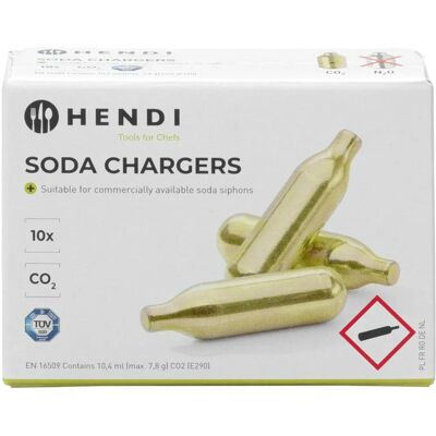 Hendi 588406 Köksverktygsaccessoar - CO2-kapslar Hendi 588406 Köksverktygsaccessoar - CO2-kapslar