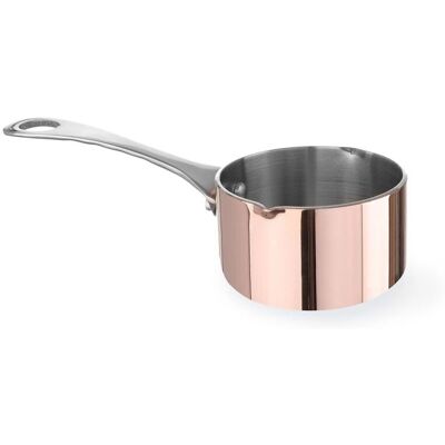 Kleine Koperen Sauspan met Gietrand - 50mm - Kookgerei Kleine Koperen Sauspan met Gietrand - 50mm - Kookgerei