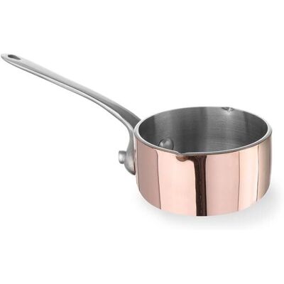 Hendi Casserole en Cuivre 8,5 cm - Avec Bec Verseur Hendi Casserole en Cuivre 8,5 cm - Avec Bec Verseur