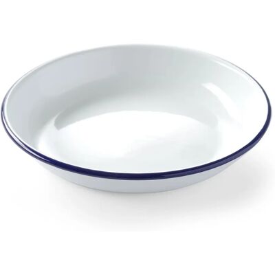 Assiette creuse en acier émaillé Hendi 621271 - 240mm Assiette creuse en acier émaillé Hendi 621271 - 240mm
