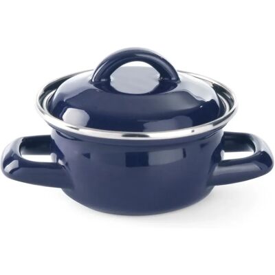 Hendi 625804 Marmite Bleue - 0,4L - Compatible gaz Hendi 625804 Marmite Bleue - 0,4L - Compatible gaz