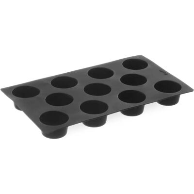 Molde de Silicona Mini-Muffins Hendi - 11 Agujeros, 53mm Molde de Silicona Mini-Muffins Hendi - 11 Agujeros, 53mm