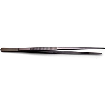 Hendi Universalpinzette - Edelstahl Schwarz Beschichtet - 300mm - Küchenpinzette Hendi Universalpinzette - Edelstahl Schwarz Beschichtet - 300mm - Küchenpinzette