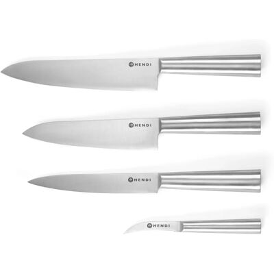 Hendi 781029 Küchenmesser-Set - Edelstahl - 4 Stück Hendi 781029 Küchenmesser-Set - Edelstahl - 4 Stück
