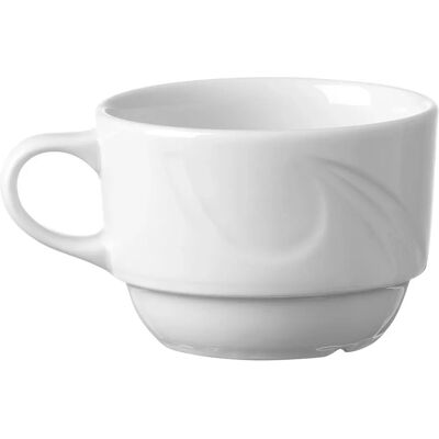 Hendi 798164 Kaffeetasse - Weiß - Stoßfest Hendi 798164 Kaffeetasse - Weiß - Stoßfest