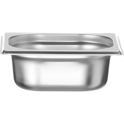 Hendi Conteneur Gastronorm GN 1/6 en acier inoxydable - 1L Hendi Conteneur Gastronorm GN 1/6 en acier inoxydable - 1L