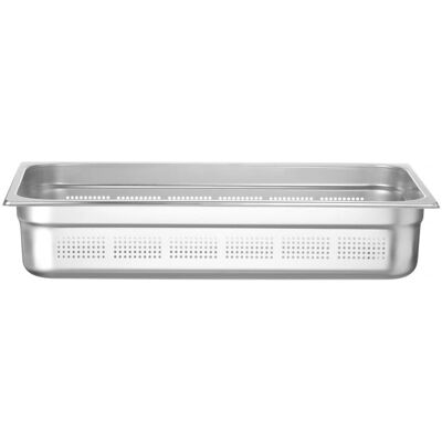 Contenedor Gastronorm Hendi - 14L - RVS - Perforado - Modelo 802229 Contenedor Gastronorm Hendi - 14L - RVS - Perforado - Modelo 802229