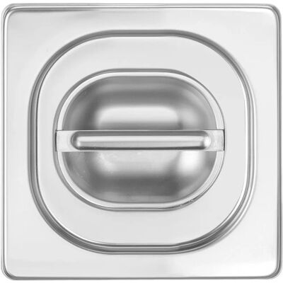 Couvercle GN Hendi 802656 - Acier inoxydable - Publicité Couvercle GN Hendi 802656 - Acier inoxydable - Publicité