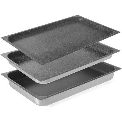 Bandeja para horno GN1/1 altura 40mm - Antiadherente - Hendi Bandeja para horno GN1/1 altura 40mm - Antiadherente - Hendi