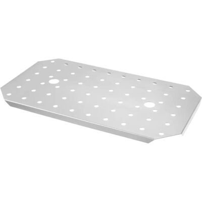 Hendi 806692 Edelstahl Gastronorm GN 1/6 Perforierte Einlage Hendi 806692 Edelstahl Gastronorm GN 1/6 Perforierte Einlage