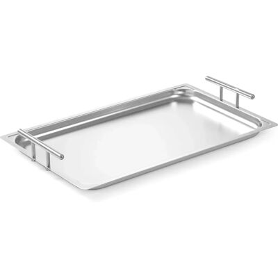 Bandeja de servicio de acero inoxidable HENDI - Apilable - 530x325 mm Bandeja de servicio de acero inoxidable HENDI - Apilable - 530x325 mm