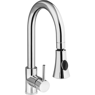Hendi 810163 - Edelstahl - 370 mm Höhe - Drehbarer Auslauf Faucet Hendi 810163 - Edelstahl - 370 mm Höhe - Drehbarer Auslauf Faucet