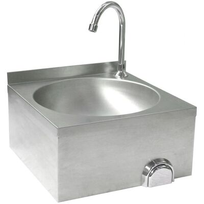 Hendi 810316 Lavabo de Cocina de Acero Inoxidable Montado en la Pared Hendi 810316 Lavabo de Cocina de Acero Inoxidable Montado en la Pared