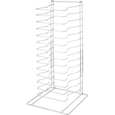 Hendi 810361 Piatto Pizza - 14 Scomparti Acciaio Cromato Hendi 810361 Piatto Pizza - 14 Scomparti Acciaio Cromato