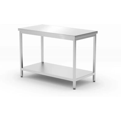Hendi 811528 bureau en acier inoxydable avec étagère - Type de produit Hendi 811528 bureau en acier inoxydable avec étagère - Type de produit