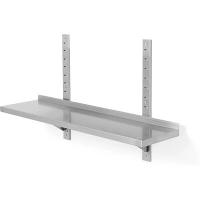 Hendi 811788 Regulowany wiszący regał - 100 cm Stal nierdzewna Hendi 811788 Regulowany wiszący regał - 100 cm Stal nierdzewna