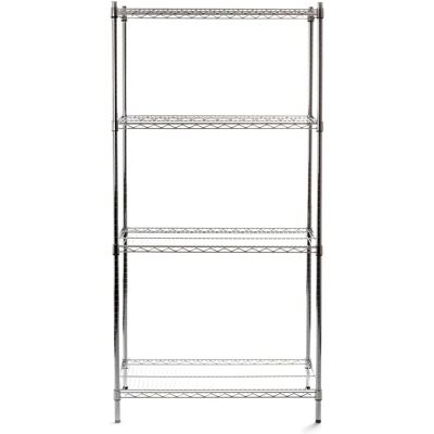 Rayonnage pliable argenté Hendi 812259 - Storage Rack - Publicité Rayonnage pliable argenté Hendi 812259 - Storage Rack - Publicité