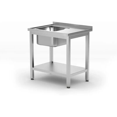 Fregadero de Cocina Hendi 812495 - Acero inoxidable Fregadero de Cocina Hendi 812495 - Acero inoxidable