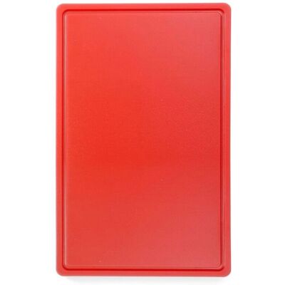 HENDI Rote HACCP Schneidebrett GN 1/1 - 15mm Dicke HENDI Rote HACCP Schneidebrett GN 1/1 - 15mm Dicke