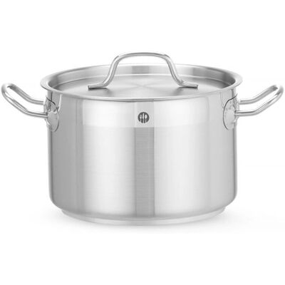 Hendi Pentola in Acciaio Inox 4L con Coperchio Hendi Pentola in Acciaio Inox 4L con Coperchio