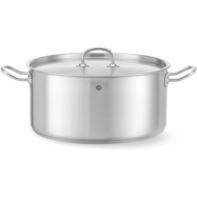 Cocotte en acier inoxydable Hendi 12L - Compatible induction Cocotte en acier inoxydable Hendi 12L - Compatible induction