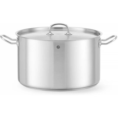 Pentola Media Hendi 836507 con Coperchio - 15L - Line Cucina Pentola Media Hendi 836507 con Coperchio - 15L - Line Cucina