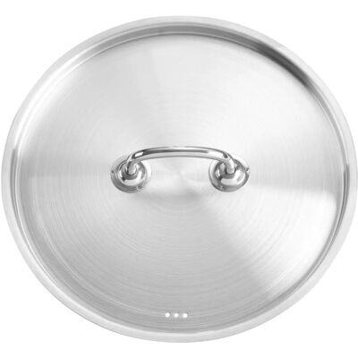 Hendi 837832 tapa de sartén - Kitchen Line - acero inoxidable duradero - tapa de sartén Hendi 837832 tapa de sartén - Kitchen Line - acero inoxidable duradero - tapa de sartén