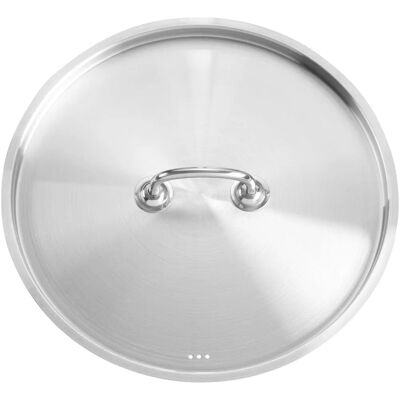 Couvercle pour Marmite Hendi 837849 - Compatible induction - 280mm - Acier inoxydable - Publicité Couvercle pour Marmite Hendi 837849 - Compatible induction - 280mm - Acier inoxydable - Publicité