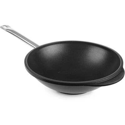 Hendi Modell 839010 - Wok, Schwarz, 34x60cm - Wok Hendi Modell 839010 - Wok, Schwarz, 34x60cm - Wok