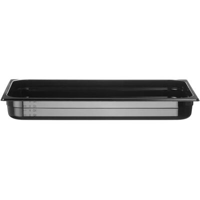 Conteneur alimentaire Hendi 862209 - 9L - Empilable - Micro-ondable - Noir - Publicité Conteneur alimentaire Hendi 862209 - 9L - Empilable - Micro-ondable - Noir - Publicité