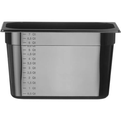 Hendi 862506 Lebensmittelbehälter - GN 1/3-200 mm, Schwarz Hendi 862506 Lebensmittelbehälter - GN 1/3-200 mm, Schwarz
