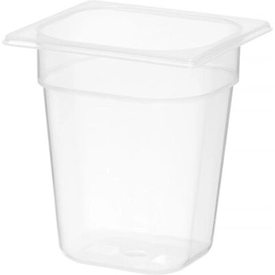Hendi Contenant Gastronorm GN 1/6 - 3,4L - Résistant & Compact Hendi Contenant Gastronorm GN 1/6 - 3,4L - Résistant & Compact