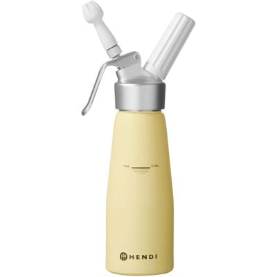 Hendi 975855 Herramienta de Cocina Amarillo Aluminio - Sifón para Nata Hendi 975855 Herramienta de Cocina Amarillo Aluminio - Sifón para Nata