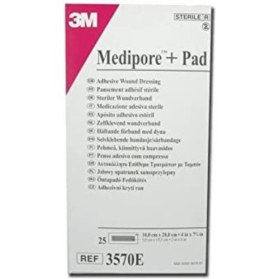 3M Medipore Plus Pad 3569E Steriler Wundverband - Medizinische Versorgung 3M Medipore Plus Pad 3569E Steriler Wundverband - Medizinische Versorgung
