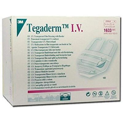 3M TegaDerm 10cm x 12cm Pansement IV Stérile - Pansement IV 3M TegaDerm 10cm x 12cm Pansement IV Stérile - Pansement IV