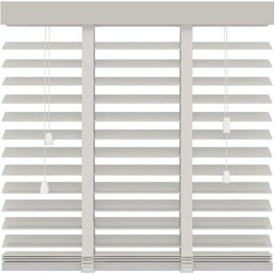 Persiane orizzontali in legno Decosol 50mm 100x130cm Bianco - Finiture per finestre Persiane orizzontali in legno Decosol 50mm 100x130cm Bianco - Finiture per finestre